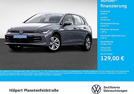 VW Golf Volkswagen VIII 1.5 eTSI LIFE FACELIFT STANDHZ CAM ACC