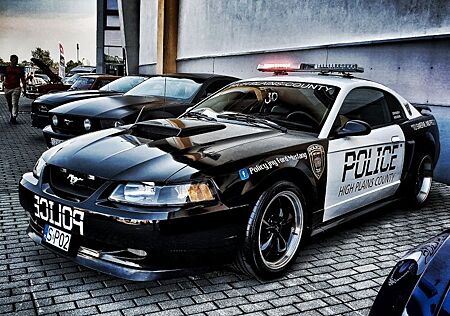 Ford Mustang Polizei GT v8 2002, Schaltgetriebe