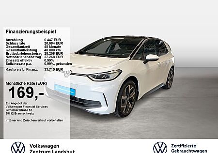 VW ID.3 Volkswagen Pro Automatik ACC MATRIX KeyLess KAM Navi