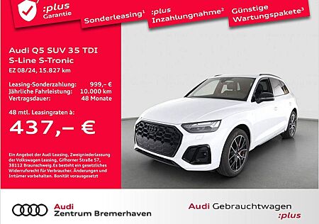 Audi Q5 SUV 35 TDI S-LINE S-TRON RAUTEN MATRIX E-SITZ