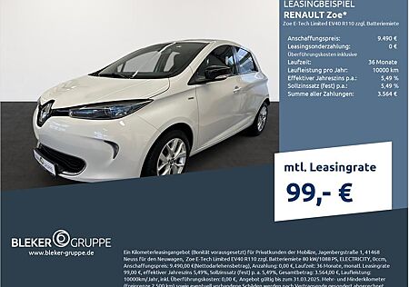 Renault ZOE Limited Z.E. 40 R110 Mietbatterie