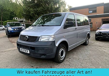 VW T5 Transporter Volkswagen T5 1.9TDI*TÜV NEU*9-SITZER*KLIMA*AHK*6-GANG*