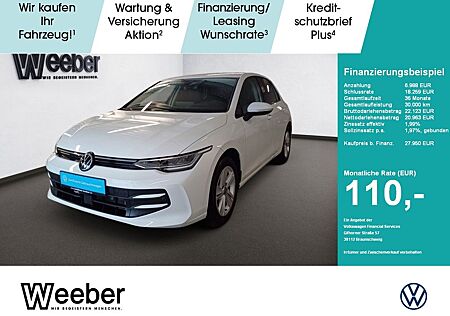 VW Golf Volkswagen VIII eTSI Life AHK KAMERA LED NAVI HEAD-UP