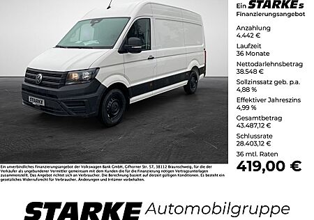 VW Crafter Volkswagen Kasten 35 2.0 TDI MR Hochdach L3H3 AHK