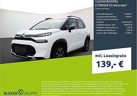 Citroën C3 Aircross PureTech 110 S&S Shine