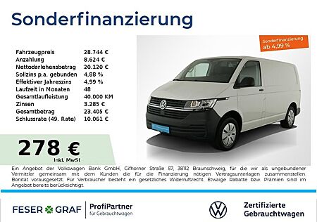 VW T6 Volkswagen .1 Kasten 2.0TDI KomfortPaket-Plus Klimaanlage
