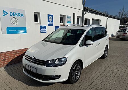 VW Sharan Volkswagen 2.0 TDI Highline BMT*LEDER*PANO*STANDH*