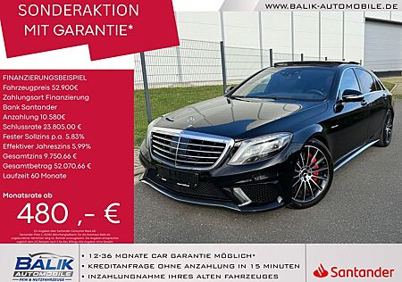 Mercedes-Benz S 63 AMG 4Matic L*PANO*BURMESTER*NACHTSICHT*VOLL