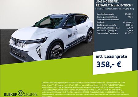 Renault Scenic E-Tech 100% ele Iconic 220 Long Range