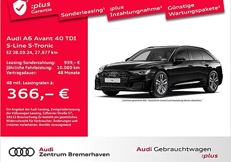Audi A6 AVANT 40 TDI S-LINE S-TRON. MATRIX MEMORY HUD