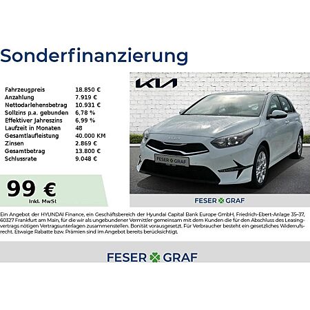 Kia cee'd leasen