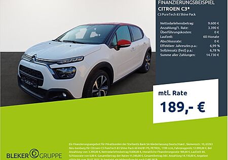 Citroën C3 PureTech 83 Shine Pack