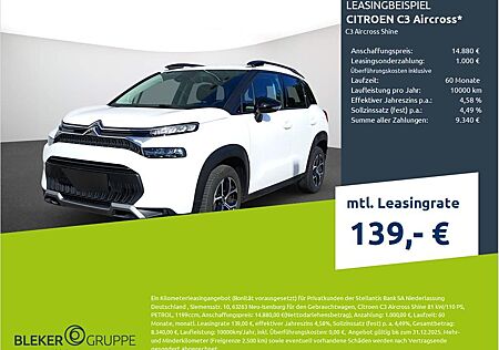 Citroën C3 Aircross PureTech 110 S&S Shine