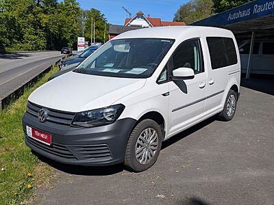 Volkswagen Caddy PKW 2.0 TDI Klima NAVI 5 Sitze PDC 2.Hd