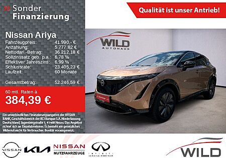 Nissan Ariya gebraucht kaufen Nissan Ariya 87 kWh Evolve Pack Pano LED 360° 19" AWR