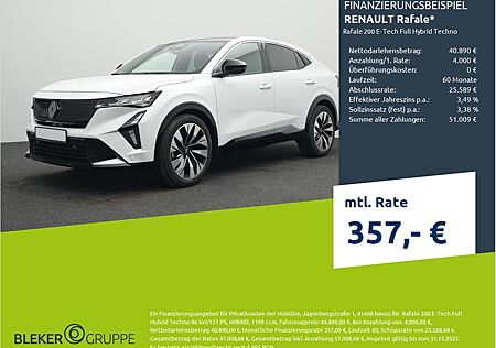 Renault Rafale Techno E-Tech Full Hybrid 200