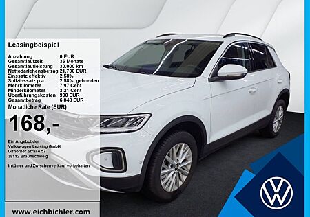 VW T-Roc Volkswagen Life 1.0 TSI ParkAss. LED LM KlimaA Navi