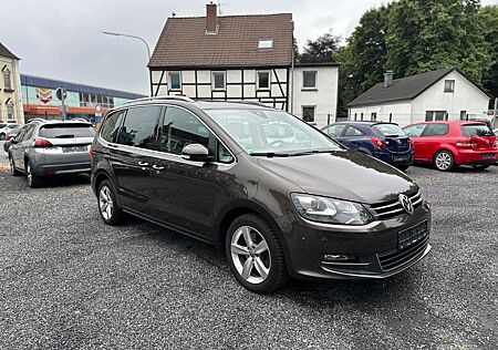 VW Sharan Volkswagen Highline 7Sitzer Spurhalte Pano DSG Leder