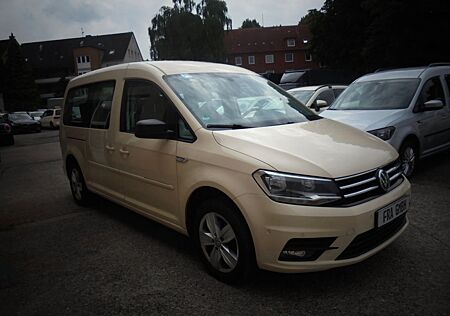 VW Caddy Volkswagen Maxi Automatik PDC 7 Sitze mit Rampe