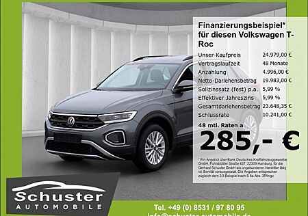 VW T-Roc Volkswagen Life 2.0TDI*DSG LED+ ACC Navi R-Kam Keyles