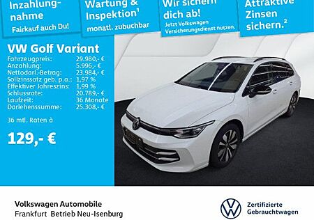 VW Golf Volkswagen VIII Variant 2.0 TDI DSG Goal Navi IQ.Light