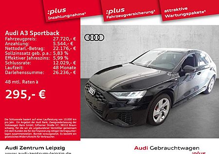 Audi A3 Sportback 45 TFSIe S line *Parken*Connect*