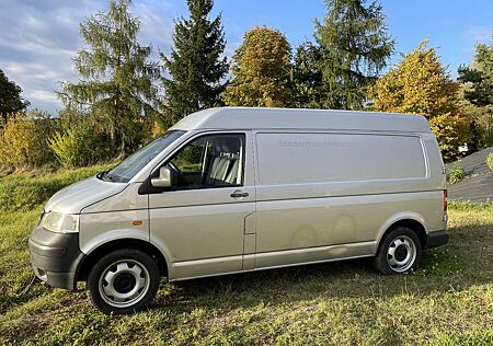 VW T5 Transporter gebraucht kaufen VW T5 Transporter Volkswagen 2,5TDI lang Mittelhochdach TÜVneu