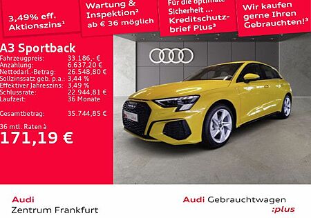 Audi A3 Sportback 35 TFSI S tronic S line Matrix-LED