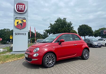 Fiat 500 Red Hybrid 1.0L KLIMA+16"LM+GLASDACH+UCONNEC