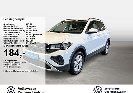 VW T-Cross Volkswagen Life 1.0 TSI 2xKlima ACC KlimaA LED Navi