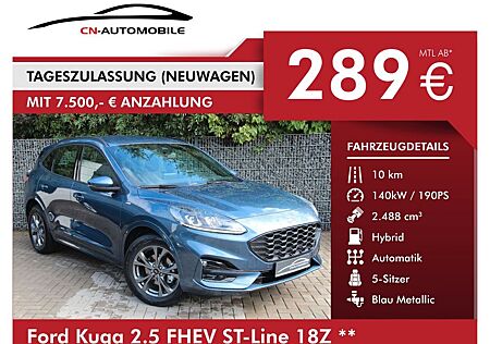 Ford Kuga 2.5 FHEV ST-Line 18Z #RATE ab 289,-€/Mtl.