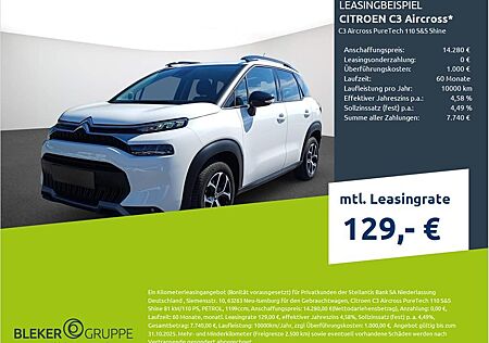 Citroën C3 Aircross PureTech 110 S&S Shine