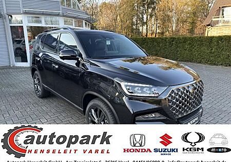 KGM Rexton Black 2.2 e-XDi Wildleder