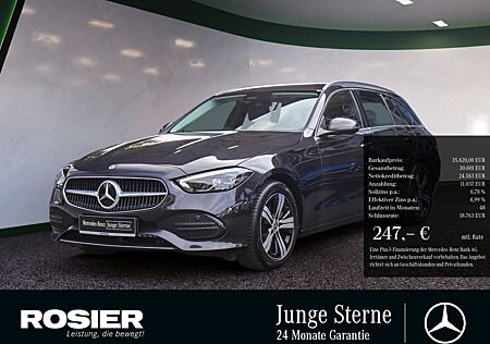 Mercedes-Benz C 220 gebraucht kaufen Mercedes-Benz C 220 d T Avantgarde AHK LED Navi Kamera Spurh.-