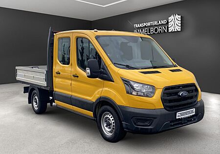 Ford Transit Pritsche 350 L2 Doka 7-Sitze+Klima+AHK