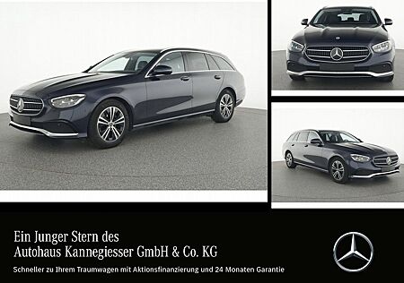 Mercedes-Benz E 200 d T*PANO-DACH*AHK*ECHT-LEDER*SPUR-PAKET*