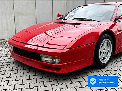 Ferrari Testarossa 5.0 V12/Klima/Leder/ZR Neu 2025