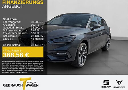 Seat Leon 1.5 eTSI DSG FR REAR VIEW NAVI SITZHZ CLIMA