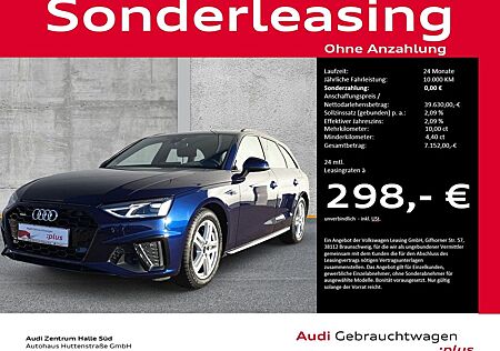 Audi A4 Avant 40 TDI qu S line LED TOUR VIRTUAL KAMER
