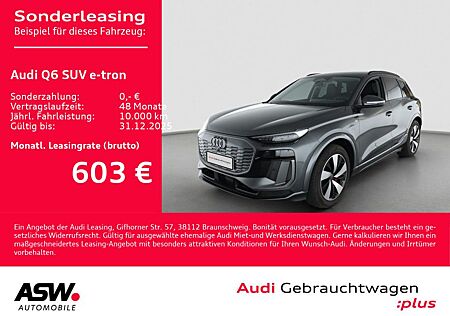 Audi Q6 e-tron Q6 SUV e-tron S line performance MATRIX STANDHZ