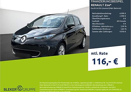 Renault ZOE R110 Life Limeted (Miet-Batterie)