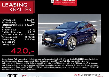 Audi Q4 e-tron Q4 Sportback e-tron 45 qu NAVI AHK 20" Advanced