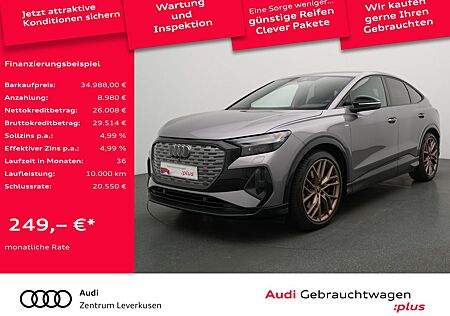 Audi Q4 e-tron Q4 Sportback quattro Edition One 82KWH SONOS AHK