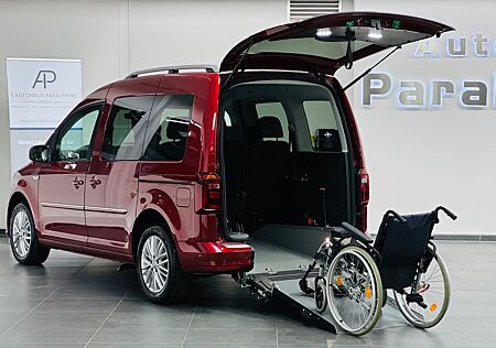 VW Caddy Volkswagen Highline TDI DSG Behindertengerecht-Rampe