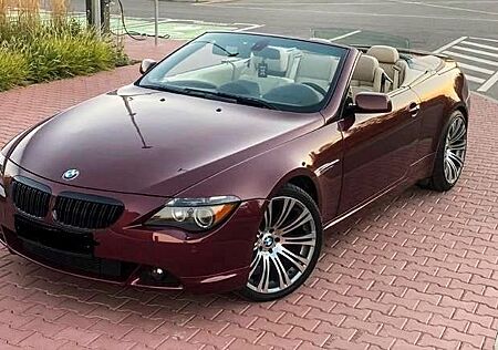 BMW 645i Cabrio - chiaretto red