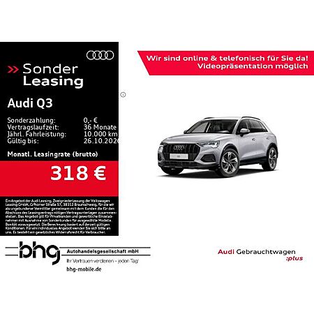 Audi Q3 leasen