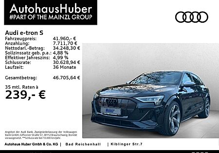 Audi e-tron S 370 kW AHK Kam. SHZ Luft