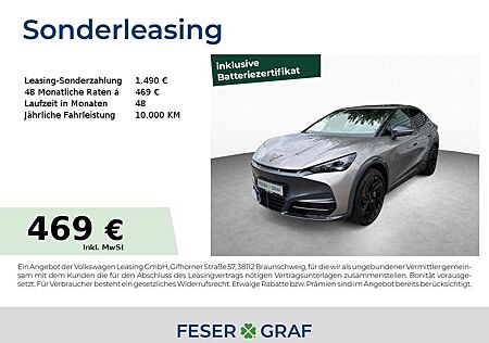 Cupra Tavascan VZ 250 kW 77 KWh WÄRMEPUMPE, HEADUP, SE
