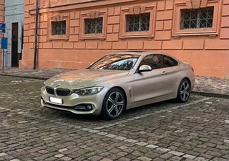 BMW 420d Coupé Luxury Line Orionsilber metallic