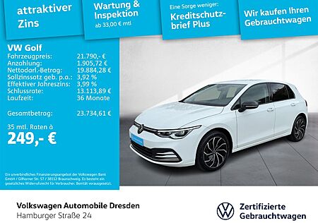VW Golf Volkswagen VIII Active 1.0 TSI DSG LED NAV ACC SIDE